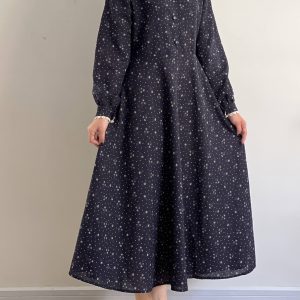 پیراهن بابونه سرمهای